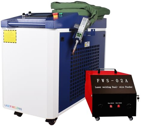 Macchina di saldatura laser di fibra 1500W/2000W/3000W Raycus doppio saldatore laser di ondulazione 4 in 1 pulizia laser saldatura taglio saldatura per metallo (3000W)