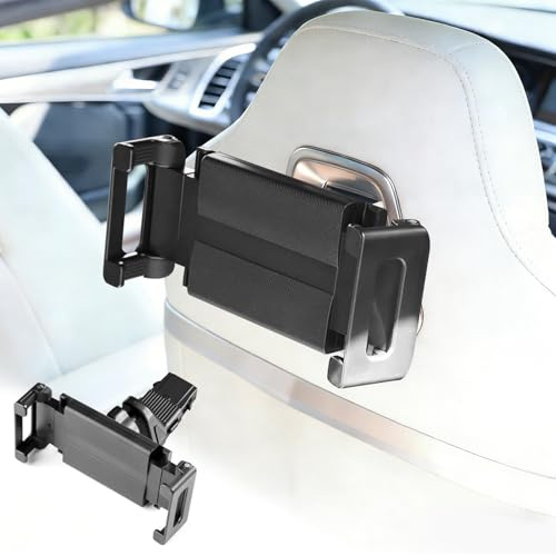 Astriva Auto Tablet Halterung Tablethalterungen für BMW X3 X5 X6 I20 G05 G06 G45 G60 G61 G70, 360° Drehbar Autohalterung für KFZ, Handyhalterung für BMW X5 360° Einstellung Tablet Kopfstützenhalter