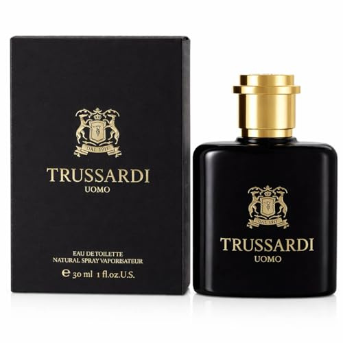 Trussardi Uomo Eau de Toilette Spray, Fragranza Maschile, 30 ml, Fougère Legnosa