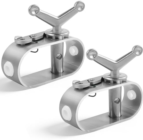 Tensor Cuerda Tendedero, 2pcs Tensor Cable Acero, Tensores de Alambre, Tensores Lona Piscina, Tensora Ajustables para Cubierta de Piscina, Lona, Toldo, Valla y Camping