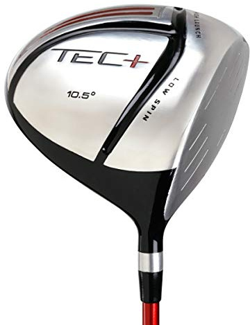 TEC Plus 460 cc Ti Matrix Golf Driver with Cover, Men's Right-Handed