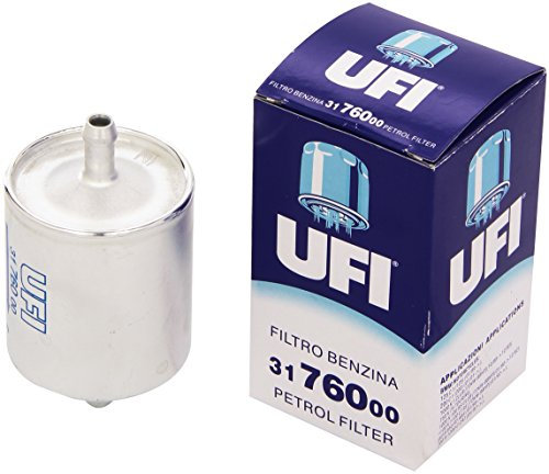 UFI Filters, Filtro Benzina 31.760.00, Filtro Carburante per Ricambio, Adatto a Moto, Applicabile su Diversi Modelli Aprilia, BMW, Cagiva, Ducati, Moto Guzzi, Rosenbauer e Triumph