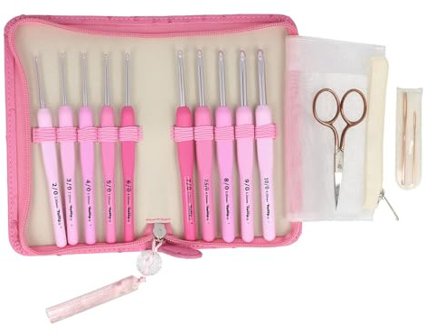 Tulip Etimo Rose Soft-Grip Crochet Hook 1 piece Pink
