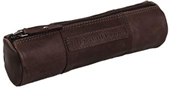 Leder Stifte Etui Schalamper Mäppchen Stifterolle (braun)