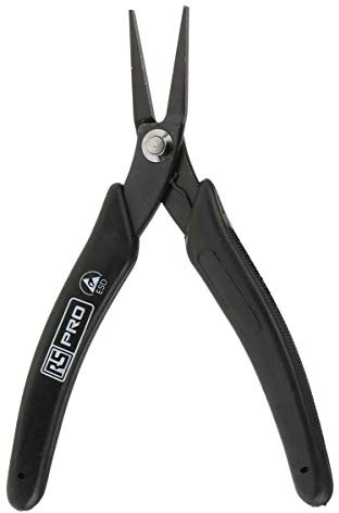 RS PRO Elektronikzange, Flachzange, gebogen 150 mm ESD