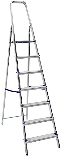 FRAMAR Scala Piuma 7 Gradini in Alluminio - Portata 100 Kg