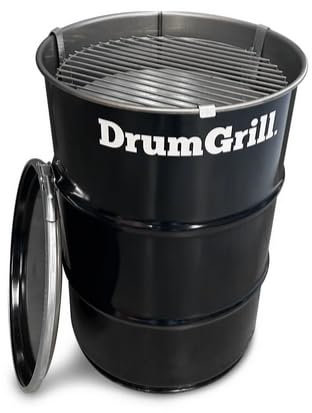 Barrelkings Barbecue DrumGrill 60L - BBQ en Métal - Barbecue à Charbon