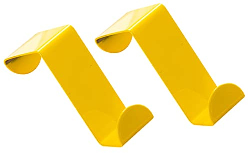 GLEAVI Türhaken aus Edelstahl Einfarbig Ergonomisches Design Einfache Montage für Badezimmer und Wäscheraum Praktische Kleiderhaken für Handtücher und Schals