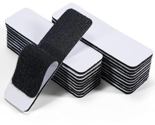 Kolamom 30 Pezzi Feltro Adesivo Forte Biadesivo, Strappo Adesivo 3 cm × 10 CM per Pareti, Pavimento, Plastica, Vetri, Metalli