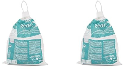 Gedeo - Yeso ligero, color blanco (1 kg) (Paquete de 2)