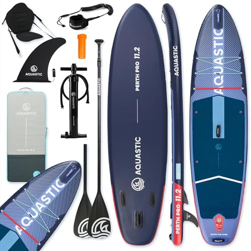 AQUASTIC Unisex – Erwachsene Perth Pro 11'2 Stand Up Paddle Board