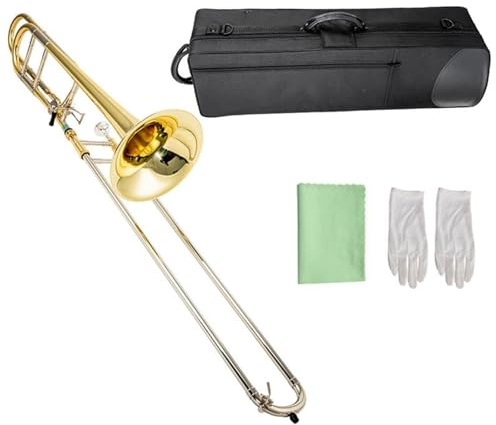 Trombón Profesional Instrumentos De Metal Transposición En Si Bemol Trombón Tenor Cuerda Pulsada Principiantes Examinados