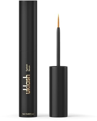 UKLASH Serum de Pestañas 1ml - Tamaño Mini | Serum Crece Pestañas para Mayor Longitud y Densidad con Vitamina B5, Resultados Visibles en 4 Semanas, Vegano y Cruelty-Free