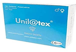 UNILATEX Préservatifs Masculin 1 Unité 525 g