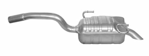 VEGAZ CS-261 Endschalldämpfer Hinten Kompatibel mit PEUGEOT 807 MPV 1726LP 1726LQ 9456200980