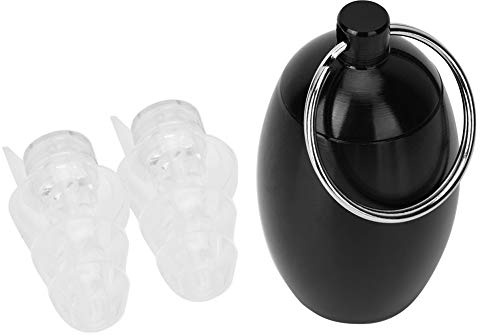 Ear s Noise Reduction, High Fidelity Safe Ears Hypoallergenic Soft Silicone Material Hearing Protection for Concerts Musicians Shooting Hunting (Ear s +Box) (Transparent)
