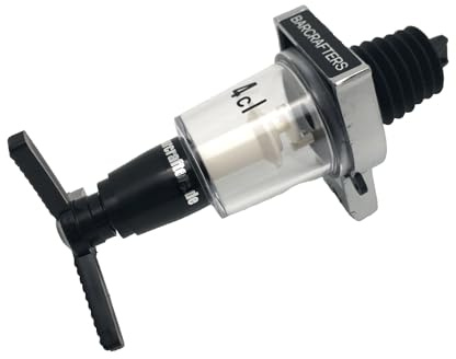 BARCRAFTERS Schnaps Dosierer, 4 cl, Spirituose, Metallkopfplatte, Spender, Portionierer, Exakt dosieren, jeder Milliliter unter Kontrolle.