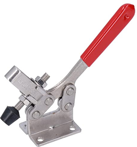 Abrazadera de Palanca para Soldadura, Abrazadera de Palanca de 500 Libras, Accesorio Horizontal de Acero Inoxidable, Abrazadera de Sujeción de Liberación Rápida para Trineo de