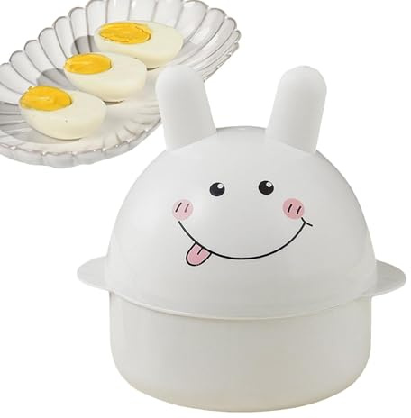 Cuociuova a microonde – vaporizzatore per uova a microonde, forno versatile | Cuocere per uova veloce per colazione, per uova sode o in pocciate, utensile da cucina indispensabile per il