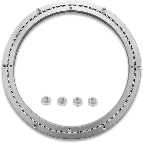 Lazy Susan Tischsockellager aus Aluminiumlegierung, leichtgängiges Drehgelenk, Ø 30,5 cm, 50,8 cm, 61 cm, 81,3 cm, robuste Drehplatte, Hardware, für Küche, Esszimmer, runder Tisch (Größe: 700 mm)