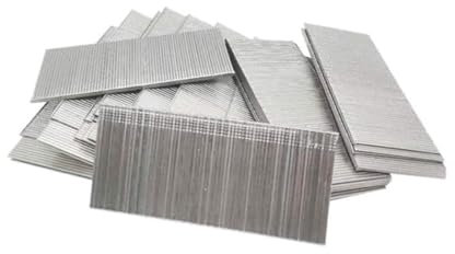 Chiodi per sparachiodi chiodatrice elettrica o pneumatica 5000 pezzi 40 mm Chiodi in stecche per sparachiodi chiodatrici elettrica o pneumatica chiodi a testa piatta Scatola con 5000 pezzi