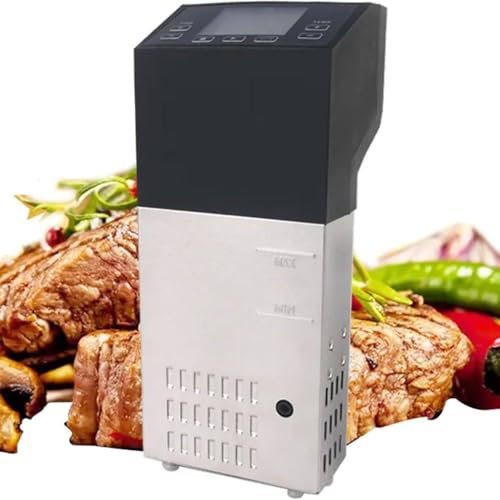 Professional Sous Vide Machine with Stainless Immersion Circulators & Touchscreen, Precise Temperature Control 0-99℃ for Fast, Even Cooking