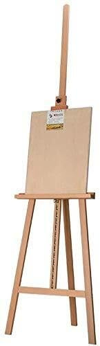 Cavalletto da studio portatile regolabile con tavola da disegno 4K, treppiede in legno per pittura, poster e pubblicità, uso esterno e interno