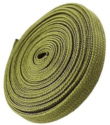 40 m erweiterbarer geflochtener Kabelmantel - Isolierte Kabelverschraubungen aus hochdichtem Nylon zum Schutz von privaten und industriellen Kabeln (25 mm)