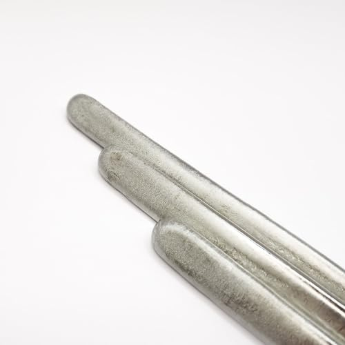 Zinn Antimon Legierung SnSb5 in Dreikantstangen, 100g-1kg, geeignet als Sanitärlot mit erhöhter Festigkeit (1, 100 g)