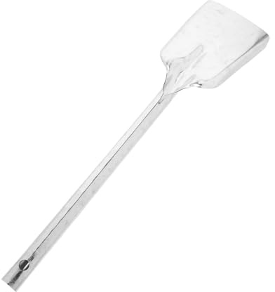 ULTECHNOVO Pelle à Cendres Métallique Pelle Pour Cheminée De Jardin Pratique à Terre Spatule à Cendres Pour Barbecue Métal Légère