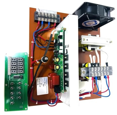 Placa Controladora De Generador Ultrasónico Con Pantalla Digital De 1200 W, Compatible Con Limpiadores Ultrasónicos Industriales Y Lavavajillas Comerciales.