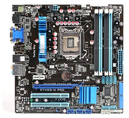 Scheda madre PC Scheda madre Computer Socket LGA 1156 Fit For ASUS P7H55-M PRO Desktop Motherboard H55 Core I7 I5 I3 16GB DDR3 UATX Mainboard