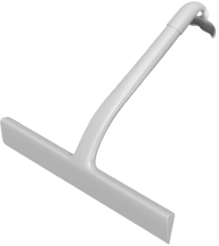Household Window Mirror Squeegee - All Purpose Swiper, 1 Rubber Edge Glider for Wet Walls, Non Slip Water Remover for Polished Stone, Utility Gear, Deicing Wand for Windscreens and Ledges