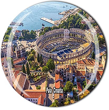 Pula Kroatien Kühlschrankmagnet Kristall Touristen Souvenir Geschenkkollektion Kühlschrank Magnetischer Aufkleber