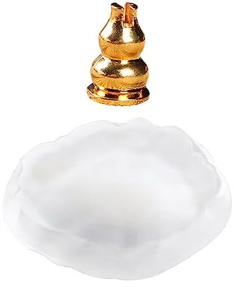 MUSISALY 1stück Glass Incense Burner Mit Wasserfall-Design Dekorativer Rückfluss-räuchergefäß Für Meditation Yoga Und Aromatherapie Für Zu Besonderen Anlässen