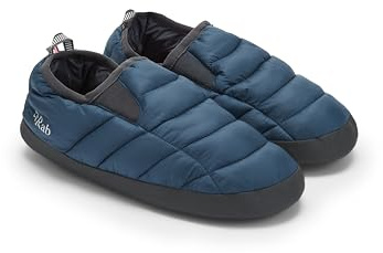 Rab Cirrus Hut Slippers - Synthetic Insulated Slipper for Skiing & Mountaineering - Tempest Blue - Medium