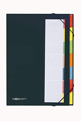 Ordnungsmappe schwarz 7teilig PAGNA 44171-04