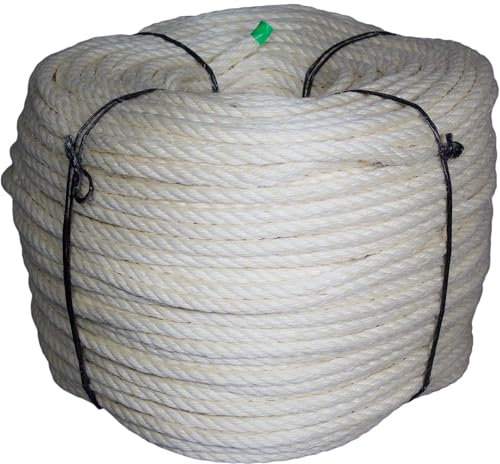 Kratzbaumland 6-12 mm Profi-Sisalseil für Kratzbäume/Sisalstämme, 100 Meter (12 mm)