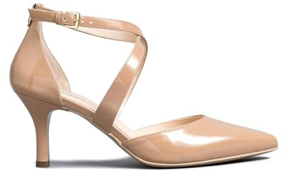 Nero Giardini E011085DE Décolleté Donna in Vernice - Nudo 38 EU