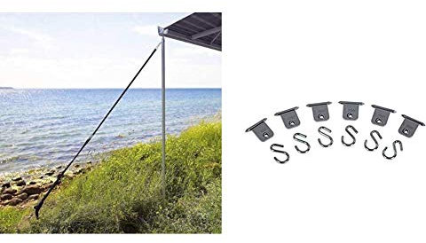 Thule Sturmverspannung Hold Down Side Strap Kit & Fiamma Markisenhaken 6-er Set