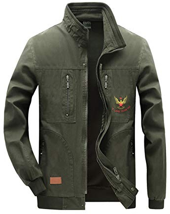 YJKJ Welding Coat, Welding Jacket, Armygreen Wearable Anti-Scalding Flame Retardant Strong And Sturdy,B,190