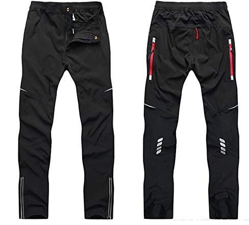 GJXJY Pantalon Largo De Ciclismo Transpirable Invierno para Hombre, Pantalones Impermeable para MTB, Bicicleta, Deportes al Aire Libre, Camping, Escalada