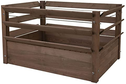 Kräuter Hochbeet 124x90x73cm aus Holz 303910108-HE