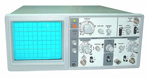 ZCBYBT Oscilloscope Analogique À Double Canal 40Mhz-100MHZ Oscilloscope À Double Bande De Trace pour La Production en Usine, Expériences D'Enseignement, Essais De Maintenance,100mhz