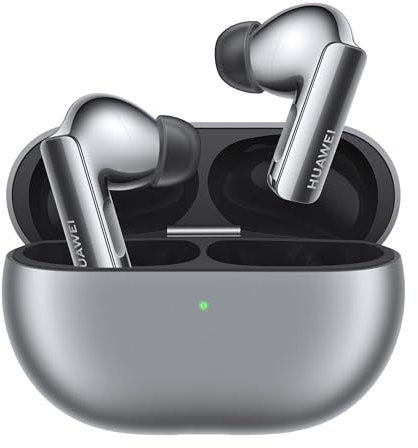 HUAWEI FreeBuds Pro 3, Hi-Res Dual Driver Soundsystem,Intelligente ANC 3.0,Kristallklare Anrufe,Bis zu 31 Stunden Akkulaufzeit,Android&iOS, Stylishes ergonomisches Design,Deutsche Version, Grau