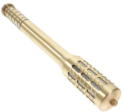 Beaupretty Kupfer Moxibustion Stab Ergonomisch Tragbar Mit Feinem Aschenetz Moxibustionsgerät Für Wellness Massage Moxa Pflegewerkzeug Für Entspannung Und Gesundheitsanwendung