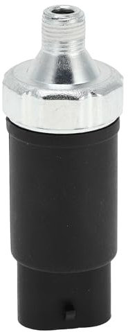 Hihaha Interruptor De Sensor De Presión De Aceite Del Motor No. 56026779 Para Jeep Grand Cherokee I (Zj, Zg) 1991-1999 / Metal Duradero / 1 Pc Negro Tono Plateado