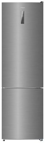 Frigorifico Combi Infiniton FGC-345C20XEM, 330 Litros, 201 cm, E, No Frost Total, LED Interior, Inox