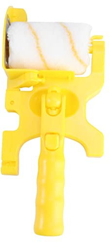 NUOBESTY 1Stück Kreativer Farbroller Gelb Anti Abs und für Präzise Wandmalerei Einfach zu Reinigen für Selbstgemacht Raumgestaltung