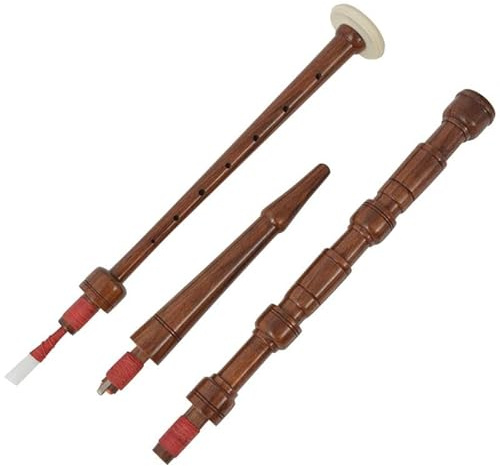 Schottischer Kinder-Dudelsack - Great Highland Royal Stewart Tartan Rot - Authentischer Dudelsack für Kinder, Leicht & Robust - Ideal für Anfänger & Traditionelle Musik